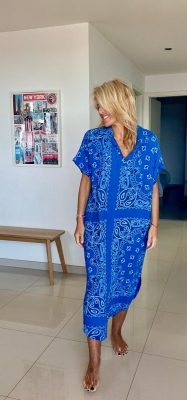 Robe Lily bleue