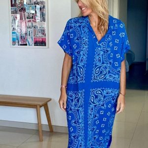 Robe Lily bleue