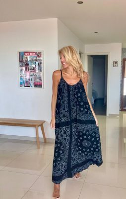 Robe New robbie bandana noire