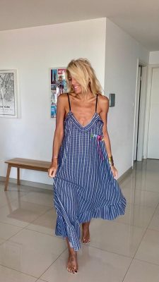 Robe amour bleue