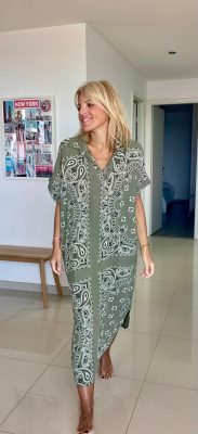 Robe Lily bandana kaki