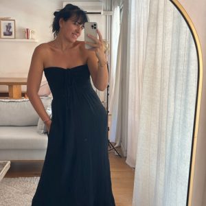 Robe bandeau noire