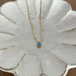 Collier mini turquoise