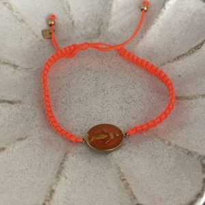 Bracelet madone orange