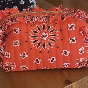 Pochette bandana orange