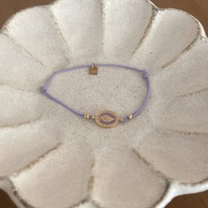 Bracelet mini madone violet