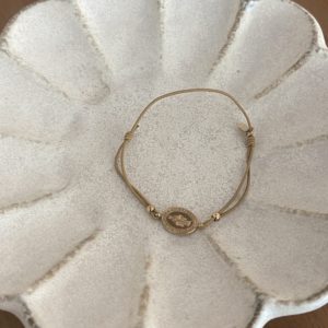 Bracelet mini madone gold