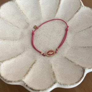 Bracelet mini madone fushia