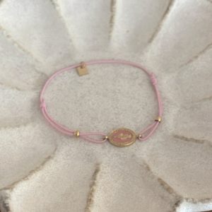Bracelet mini madone baby pink