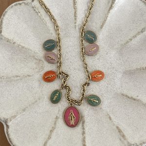 Collier full madone multicolo