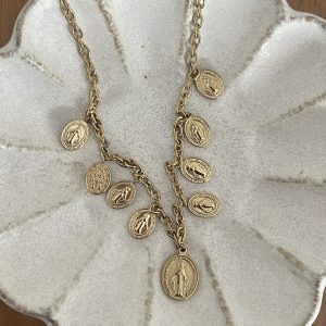 Collier full madone gold