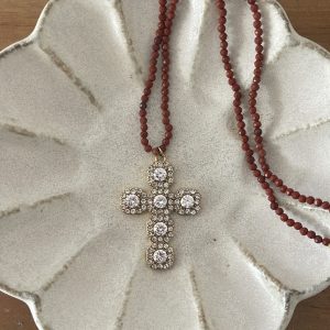 Collier loretta red