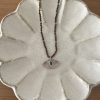 Collier stone eyes