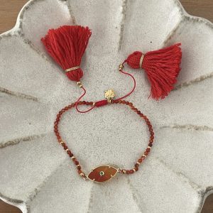 Bracelet protection rouge