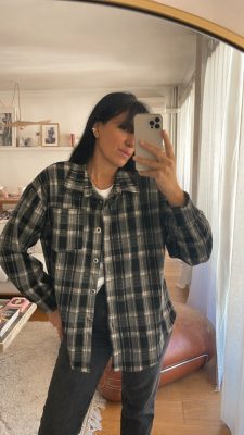 Chemise Texas noire