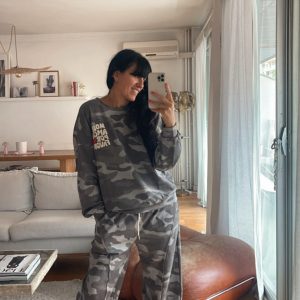 Pantalon camo emy gris