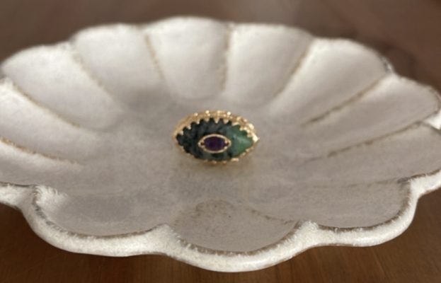 Bague protection verte