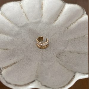 Bague d oreille chic strass
