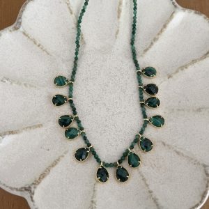 Collier big green