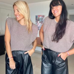 Pull Paris taupe